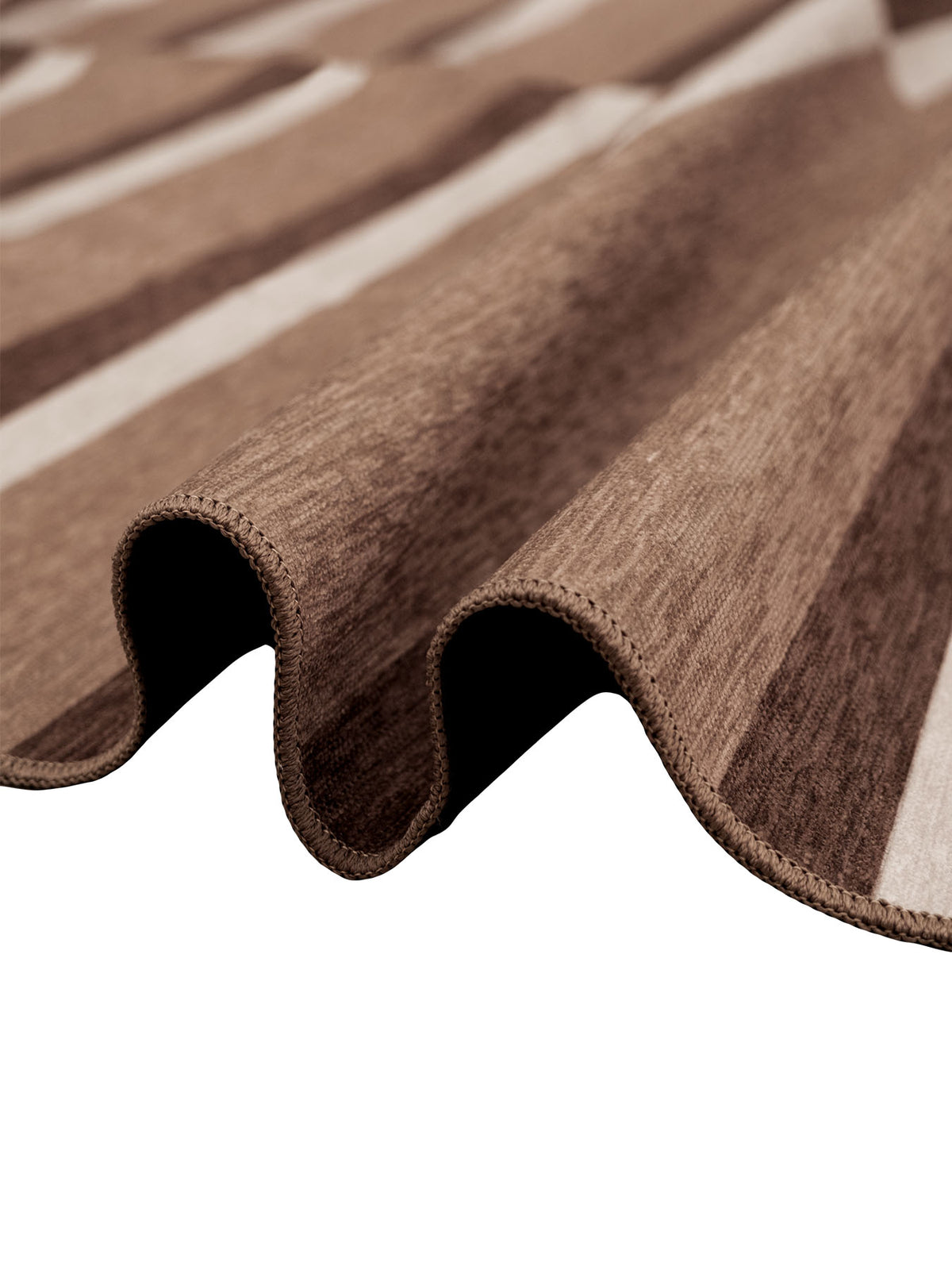 Carrel Brown Chenille Rug