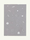 Doodles Light Gray Cotton Feel Rug