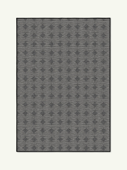 Moon black new jute rug