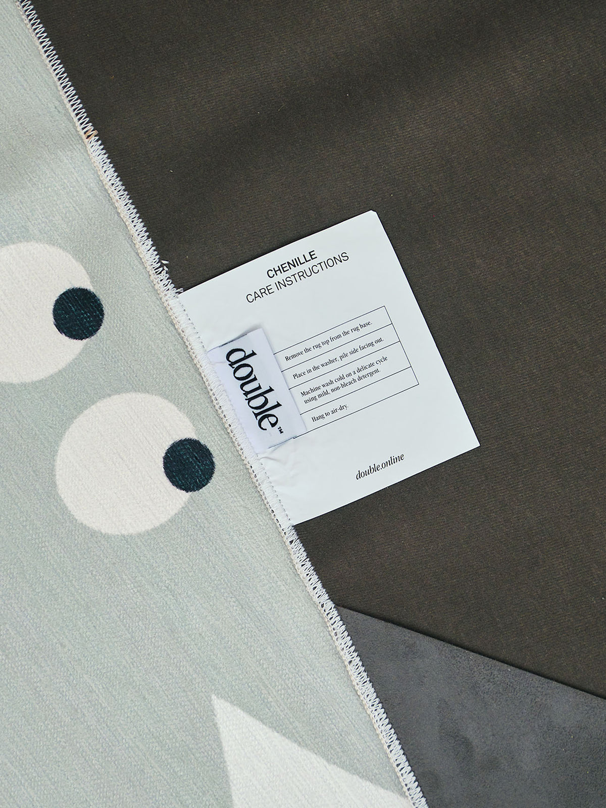 Crew Brown Chenille Rug