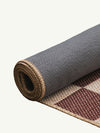 Checkered Brown New Jute Rug