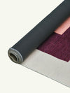 Square Red Chenille Rug