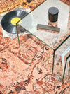 Mother Pink Chenille Rug
