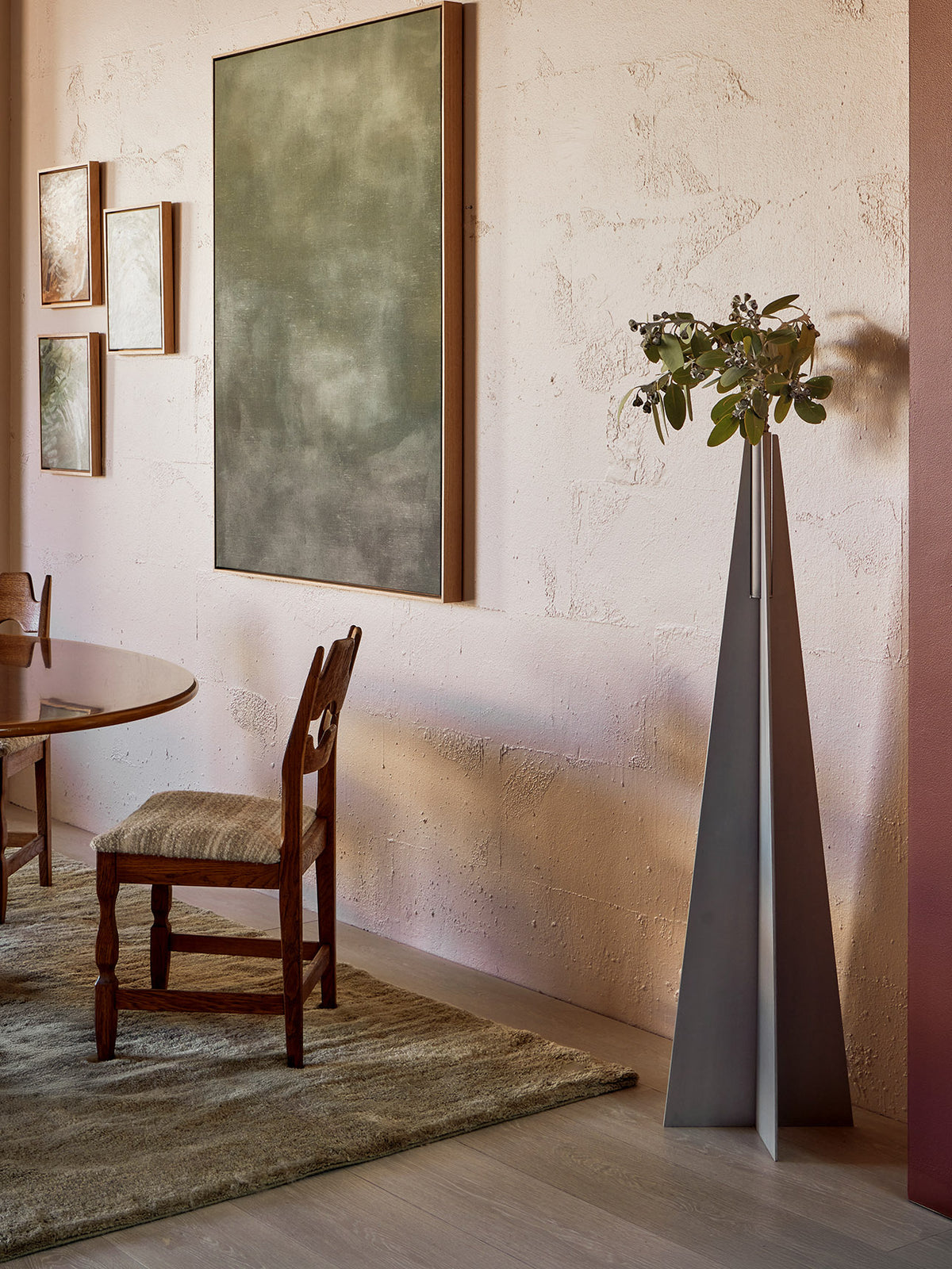 Waikato Sage Washable Wool Abrash Dyed Swatch