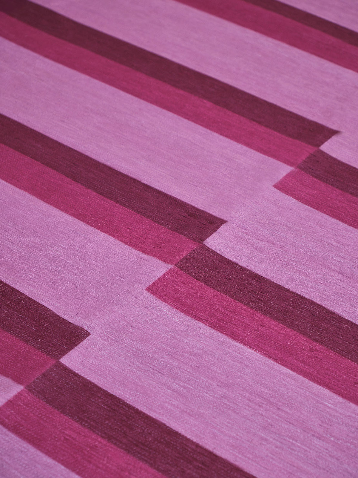Carrel Dark Pink Chenille Rug