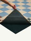 Checkered Brown New Jute Rug