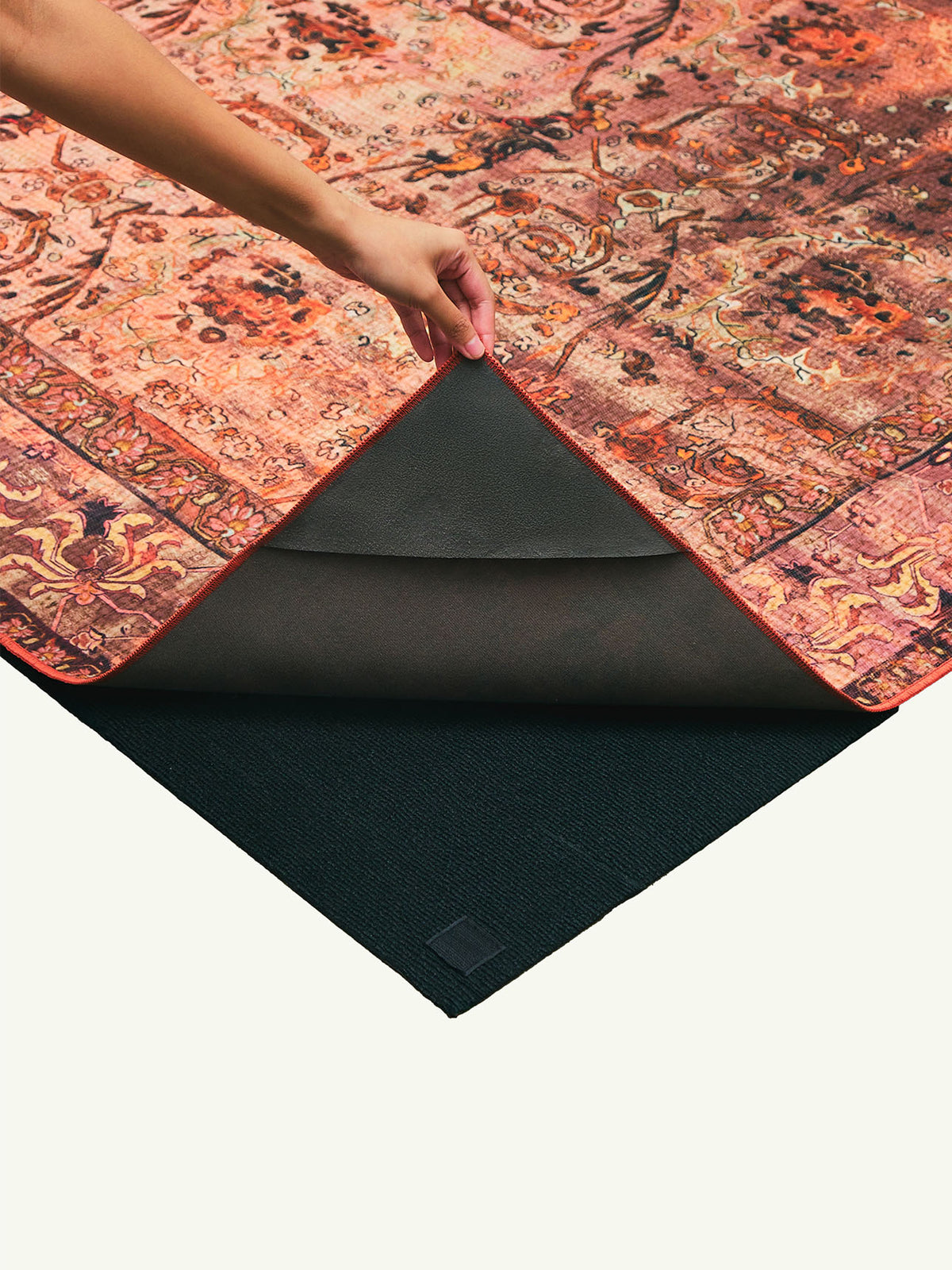 Mother Pink Chenille Rug