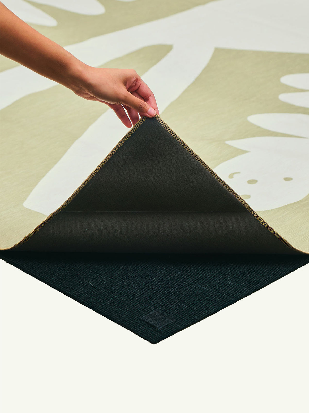 Friends Beige Chenille Rug