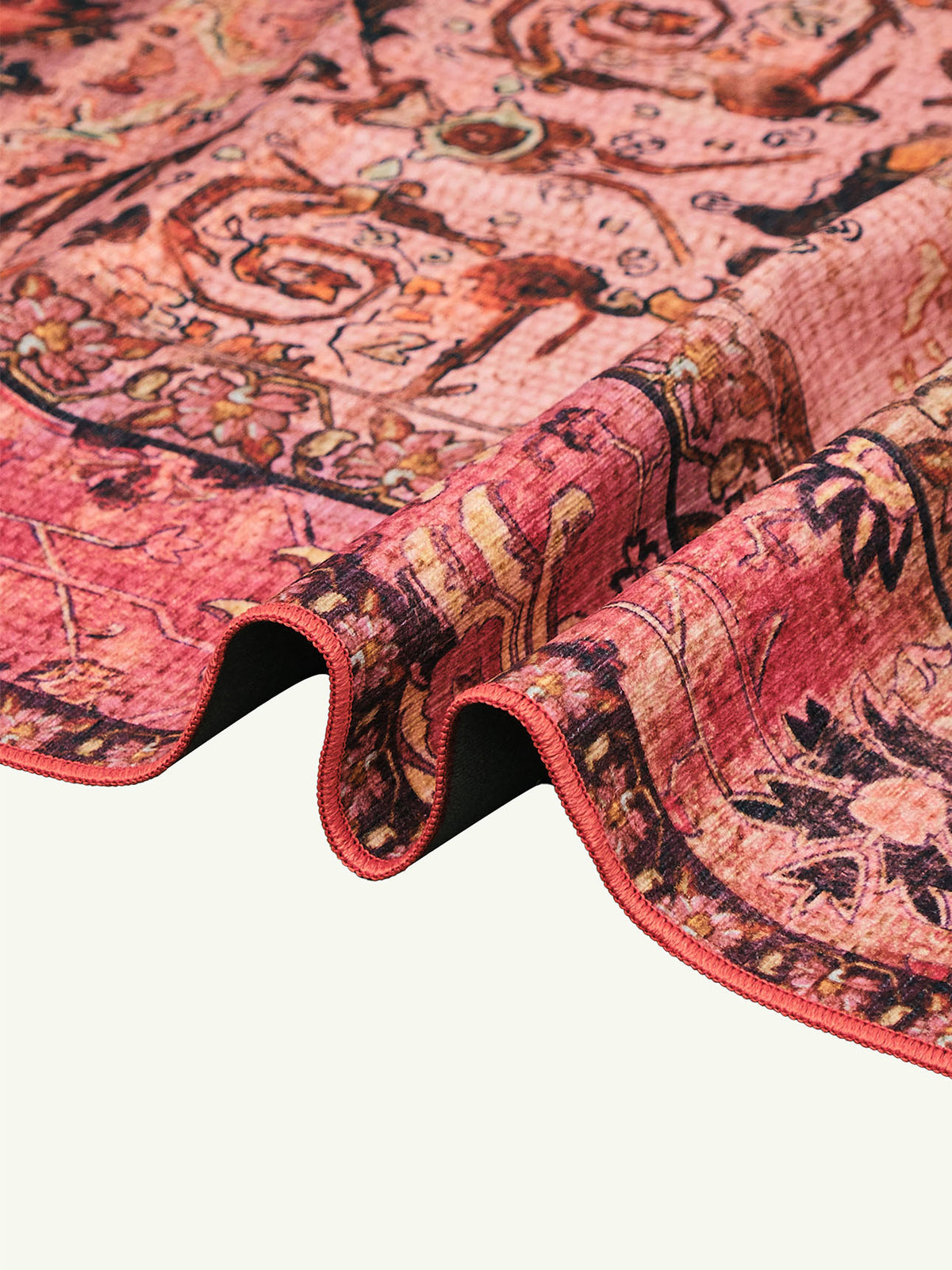 Mother Pink Chenille Rug