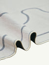 Aligned Bone Chenille Rug