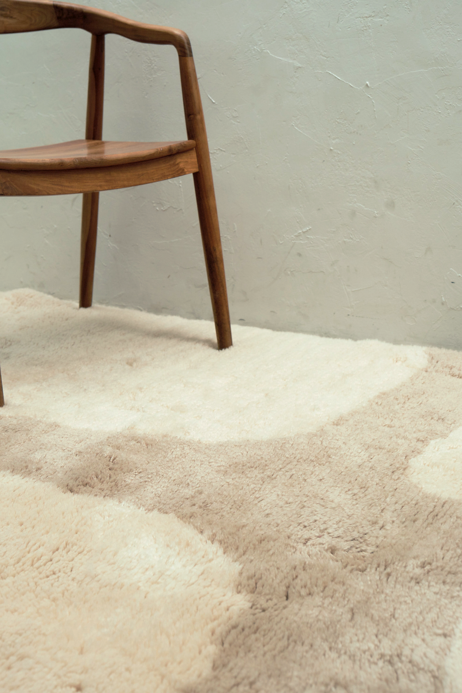 Awa Almond New Zealand Washable Wool Rug