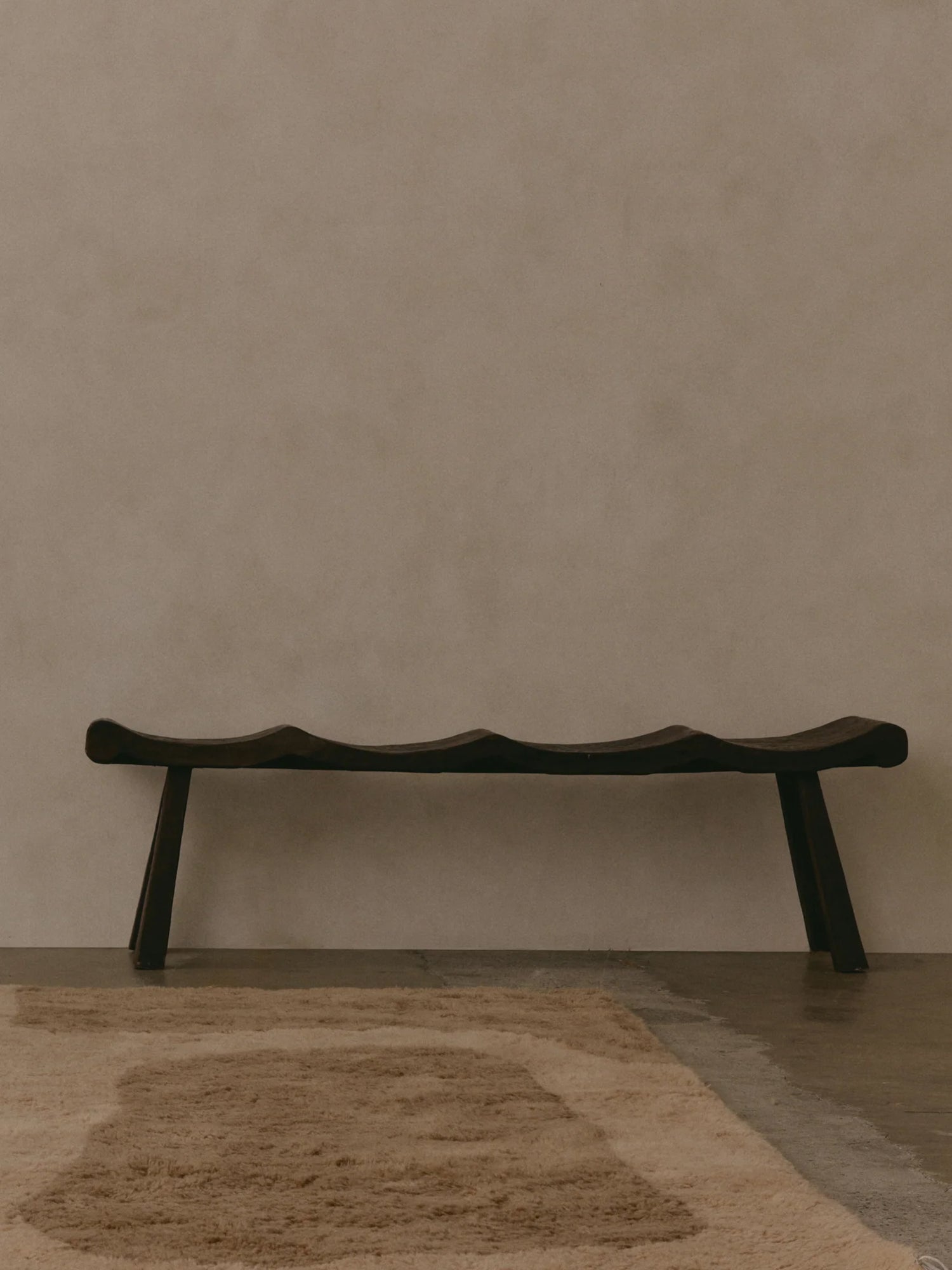 Awa Taupe New Zealand Washable Wool Rug
