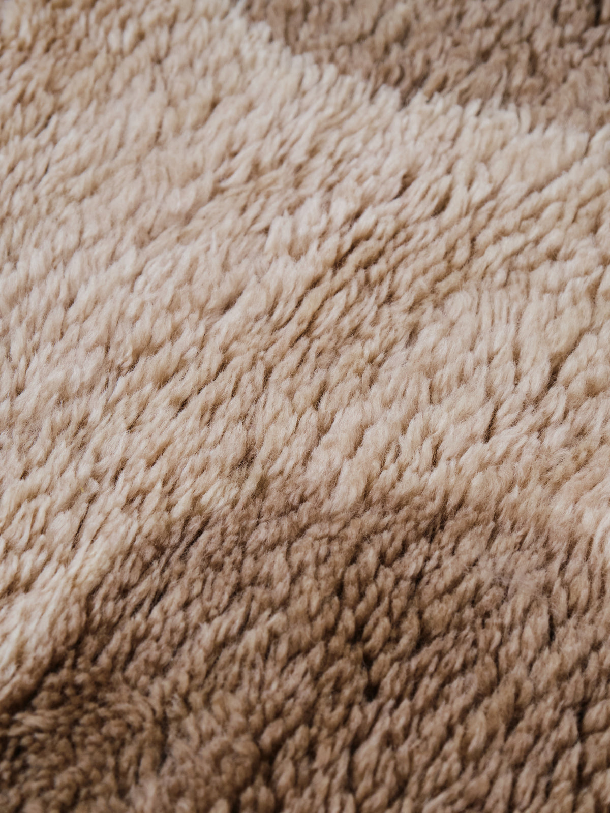 Awa Taupe New Zealand Washable Wool Rug