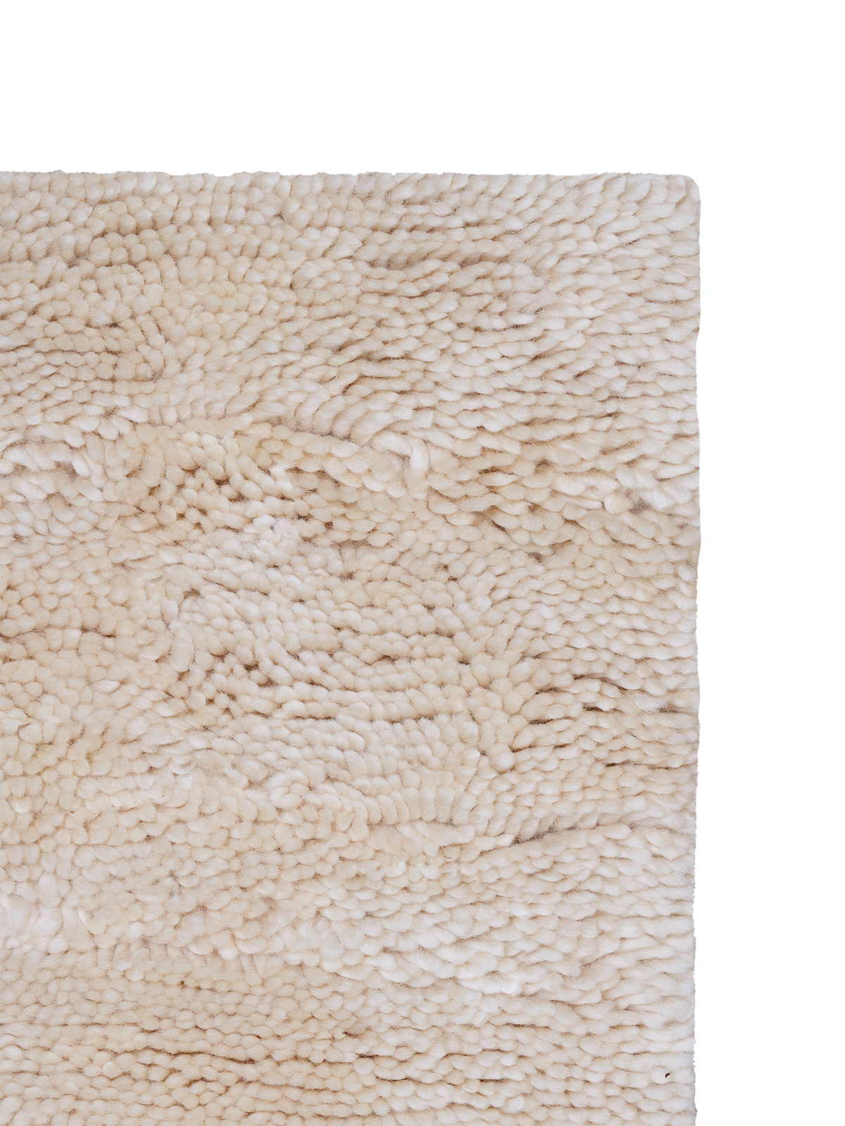 Otago Beige Washable Wool Berber Rug