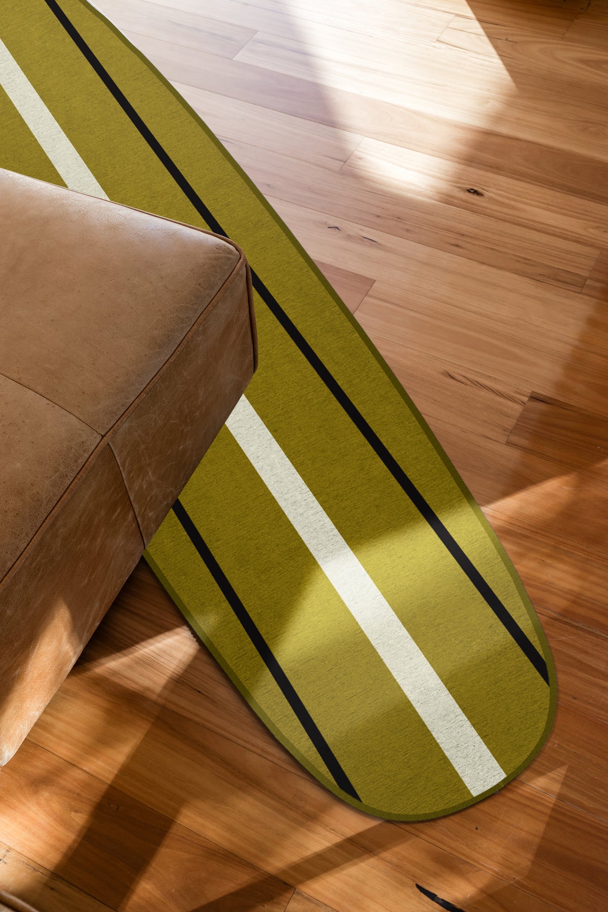 Bondi Olive Chenille Rug