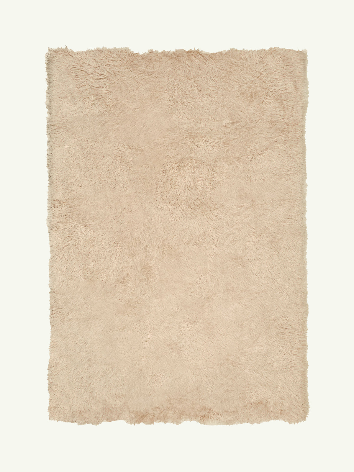 Haven Bone Vegan Flokati Shag Rug