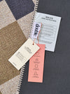 Checkered Taupe New Jute Rug