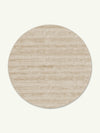 Willow Cream Highland Round Rug