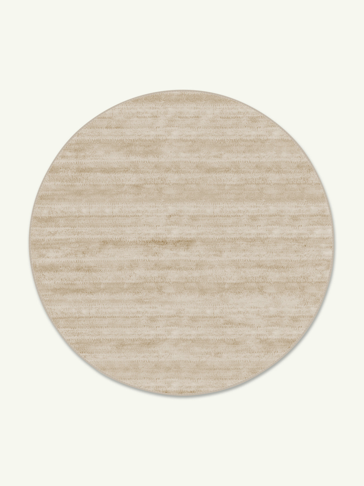 Willow Cream Highland Round Rug