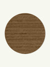 Willow Dark Tan Highland Round Rug