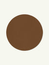 Peace Dark Tan Vegan Shearling Rug