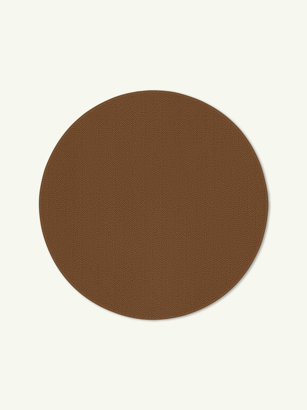 Peace Dark Tan Vegan Shearling Rug