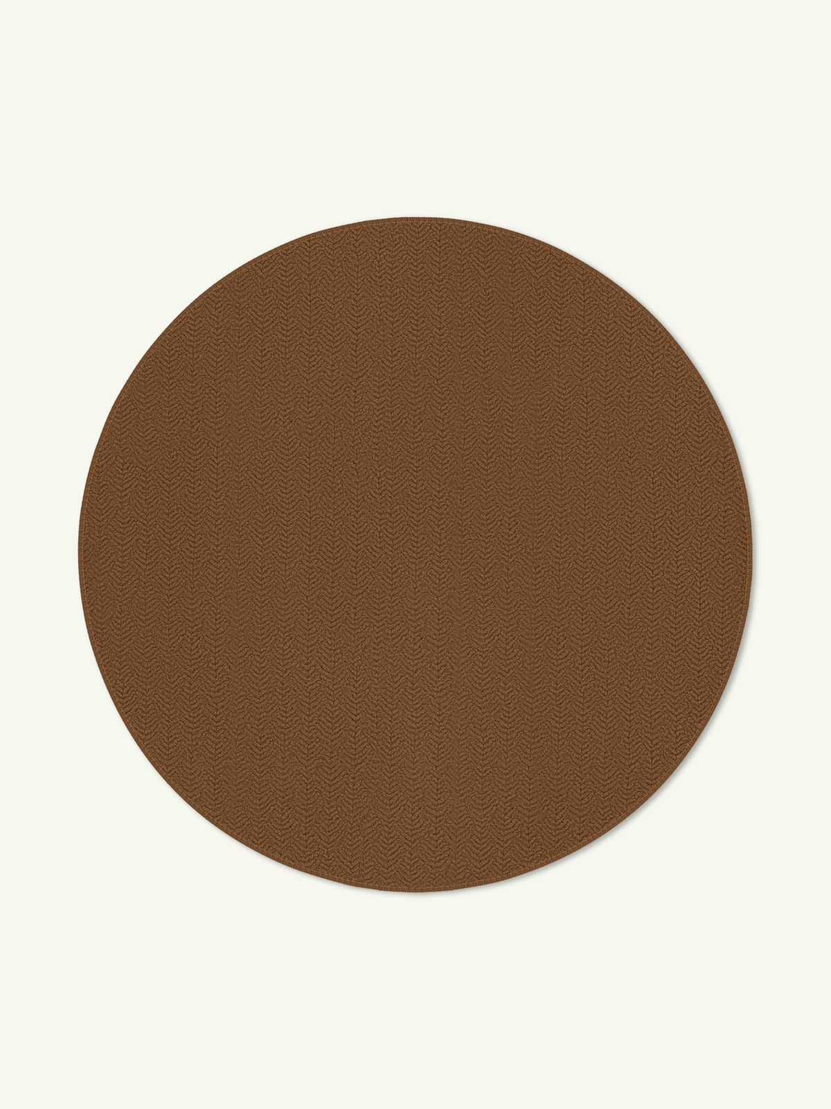 Peace Dark Tan Vegan Shearling Rug
