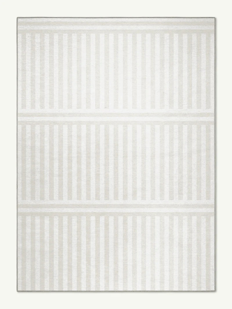 Plinth Bone Chenille Rug