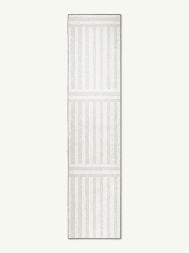 Plinth Bone Chenille Rug