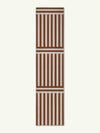 Plinth Brown Chenille Runner