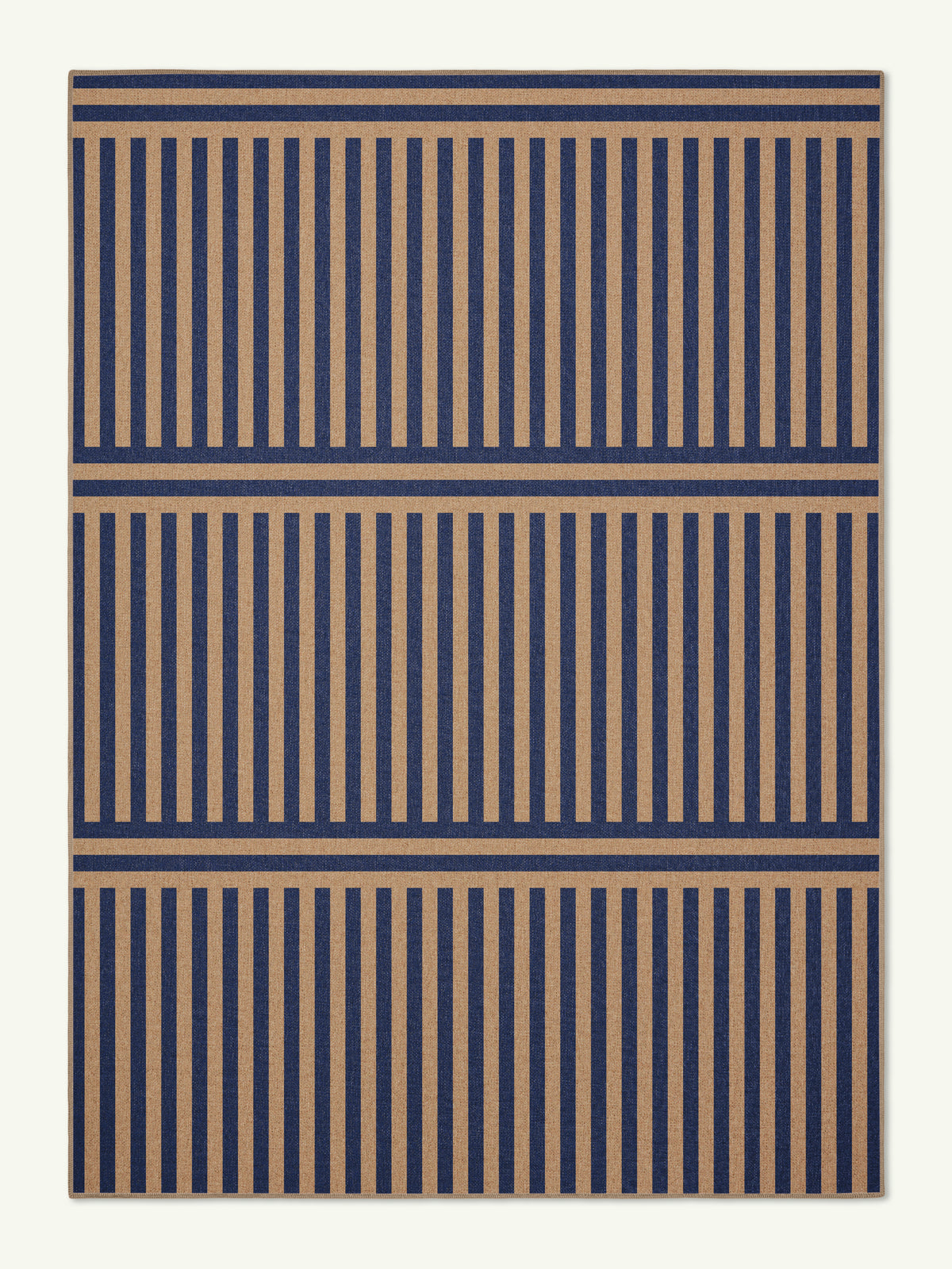 Plinth Royal Blue New Jute Rug