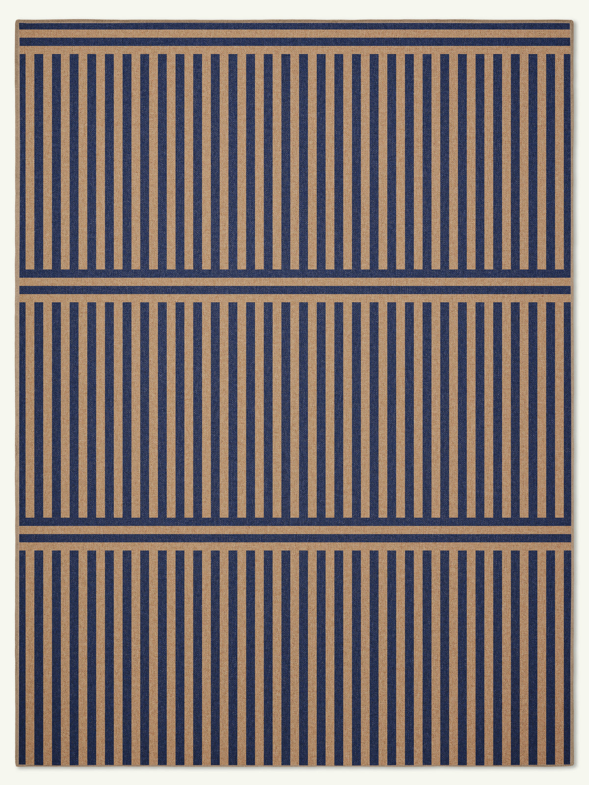Plinth Royal Blue New Jute Rug