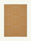 Unboxed Yellow New Jute Rug