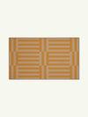 Unboxed Yellow New Jute Rug
