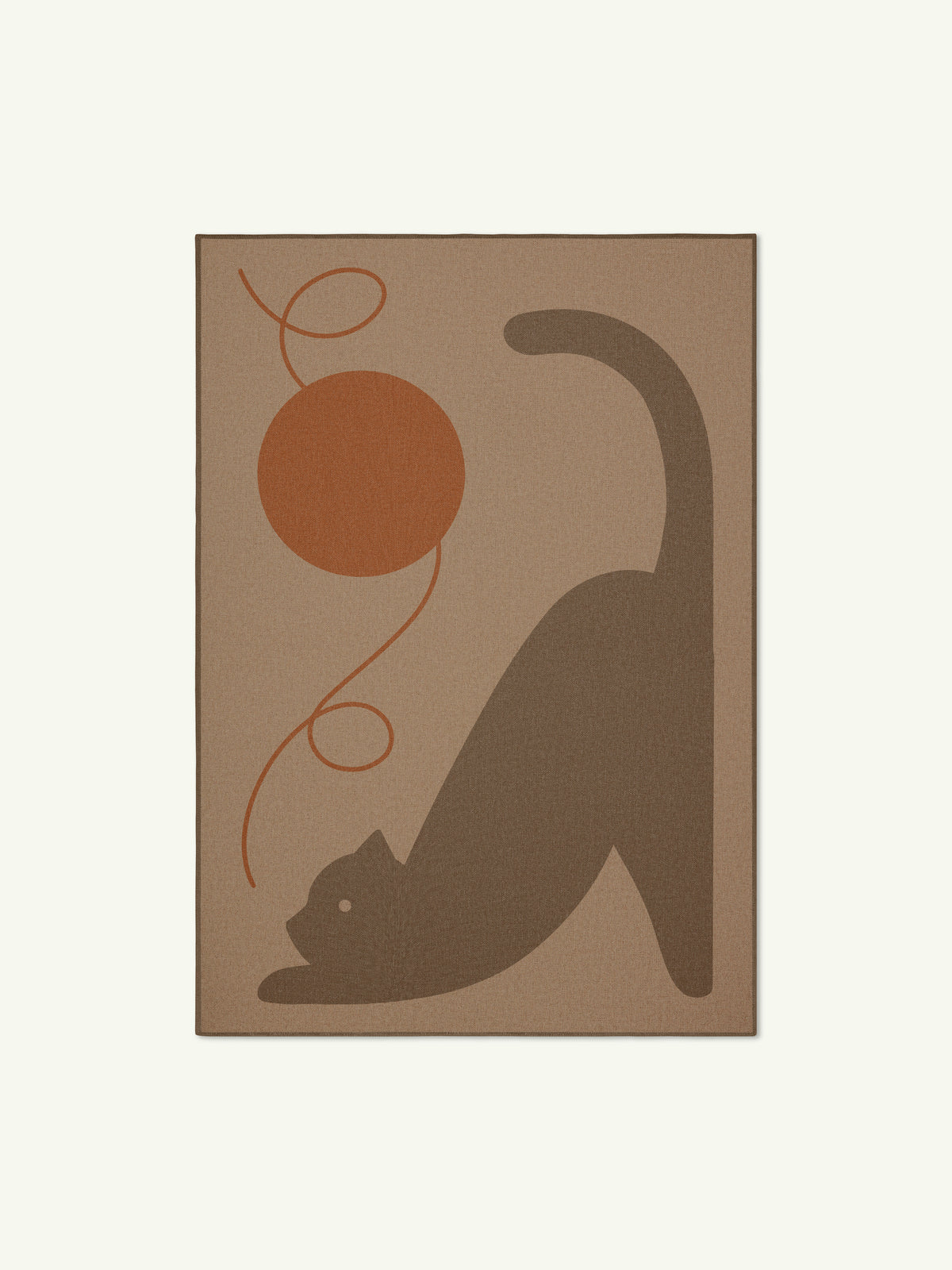 Distraction Tabby New Jute Rug