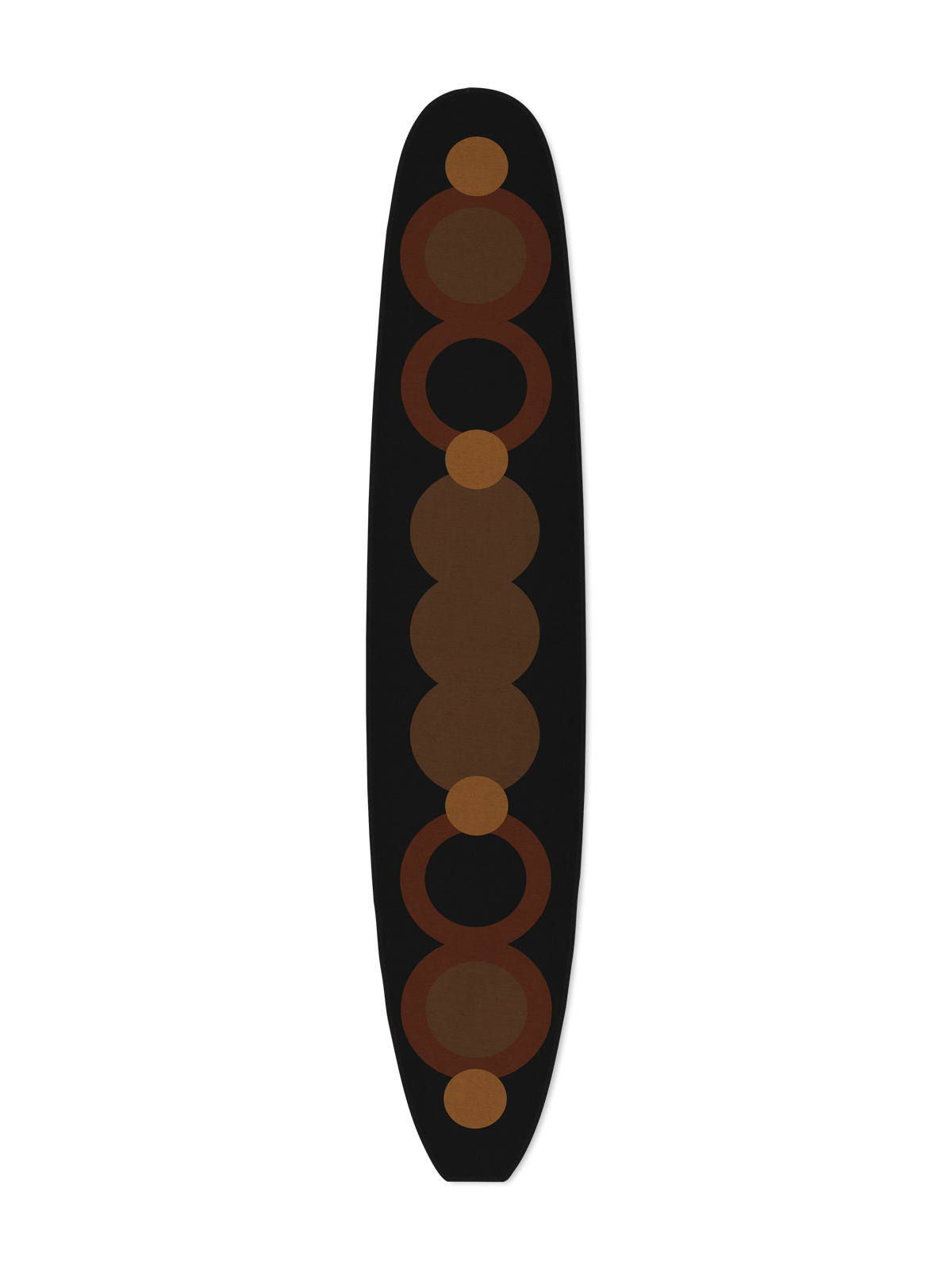 Yallingup Brown Chenille Surfboard Rug