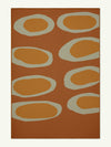 Split Brown New Jute Rug