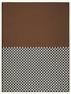 Matter Brown Chenille Rug