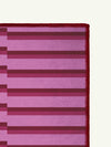 Carrel Dark Pink Chenille Rug