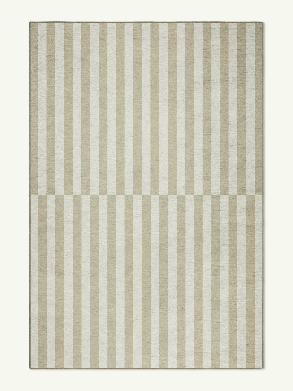 Ladder Beige Chenille Rug