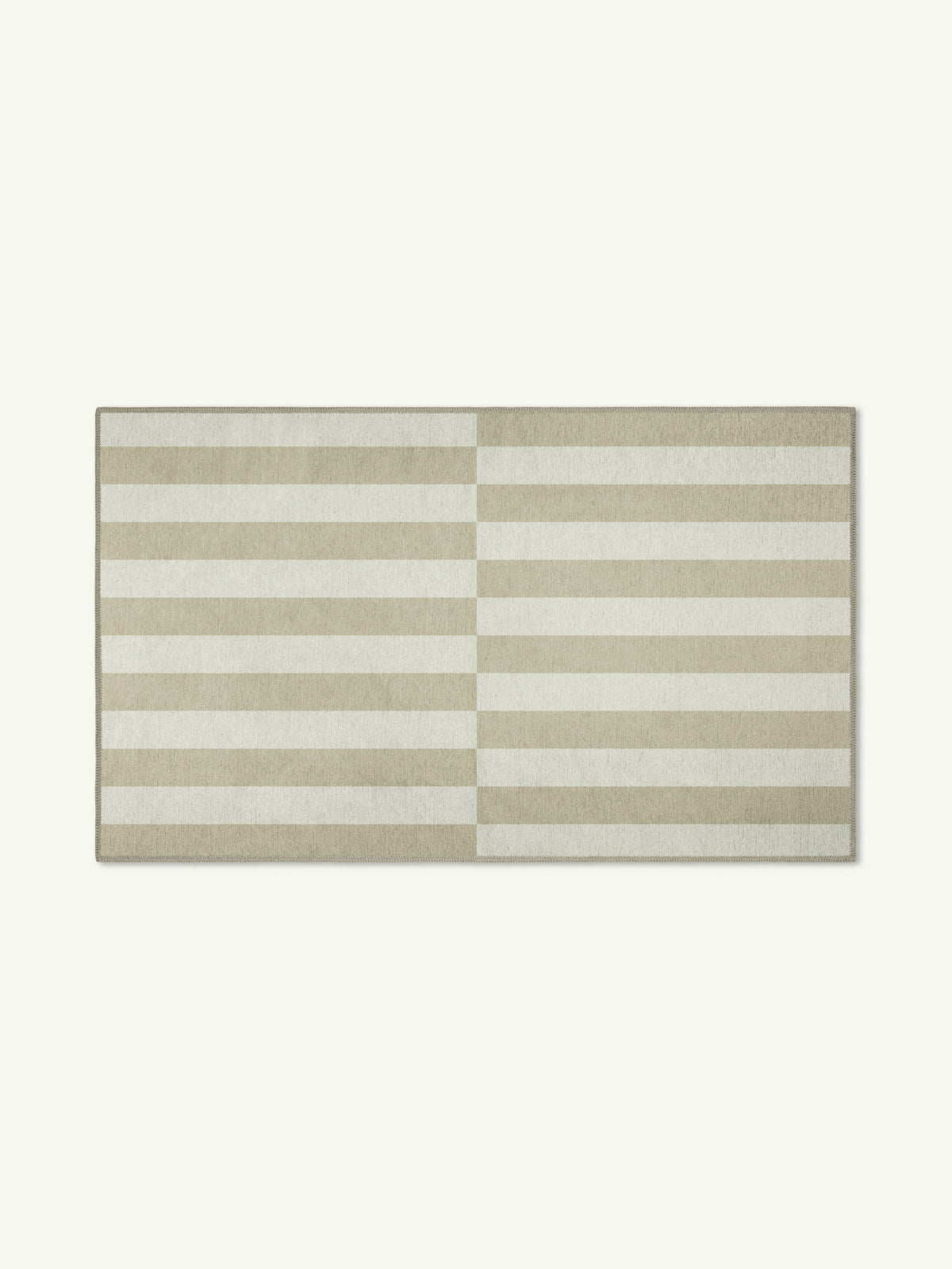 Ladder Beige Chenille Rug