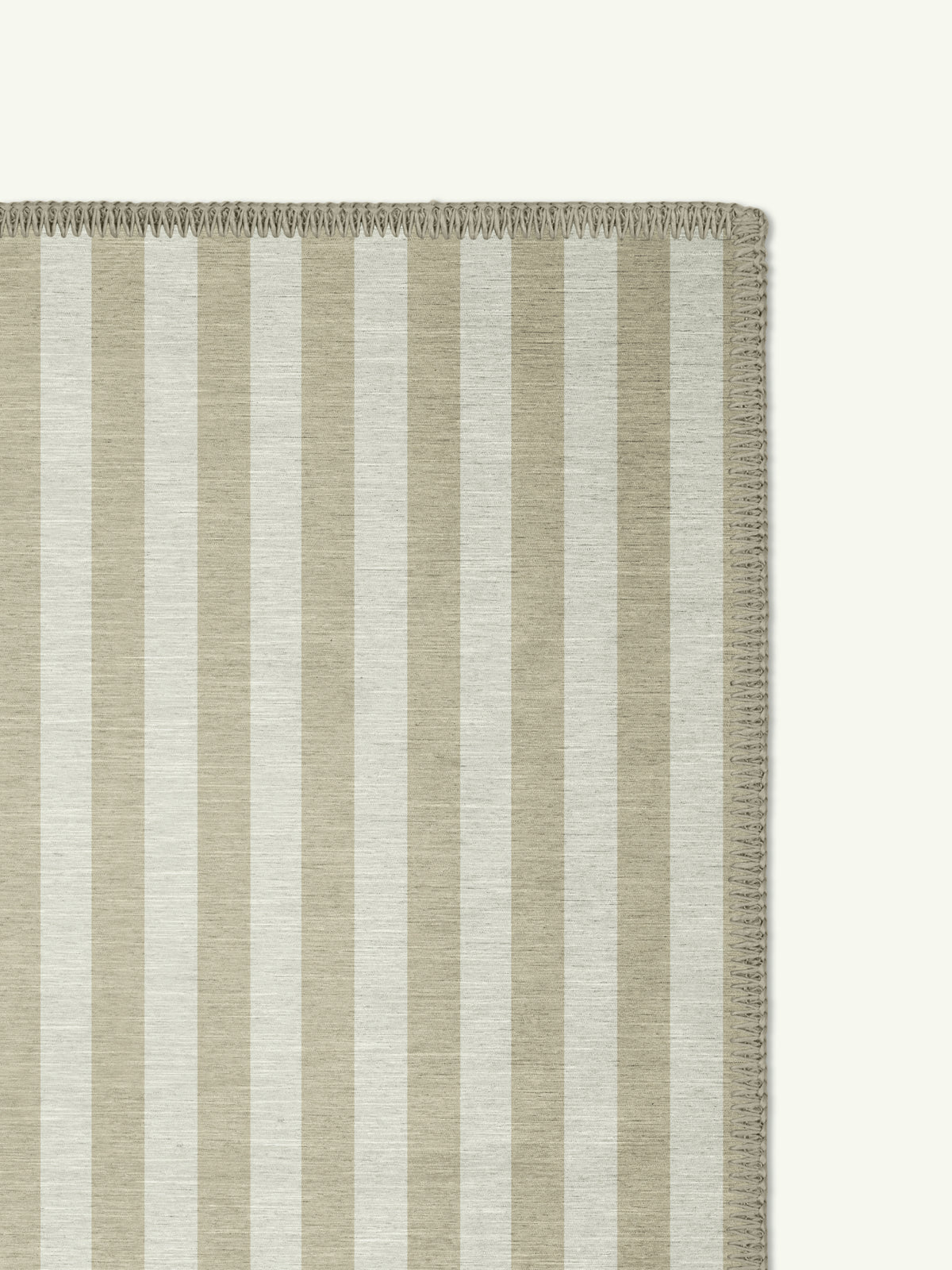 Ladder Beige Chenille Rug