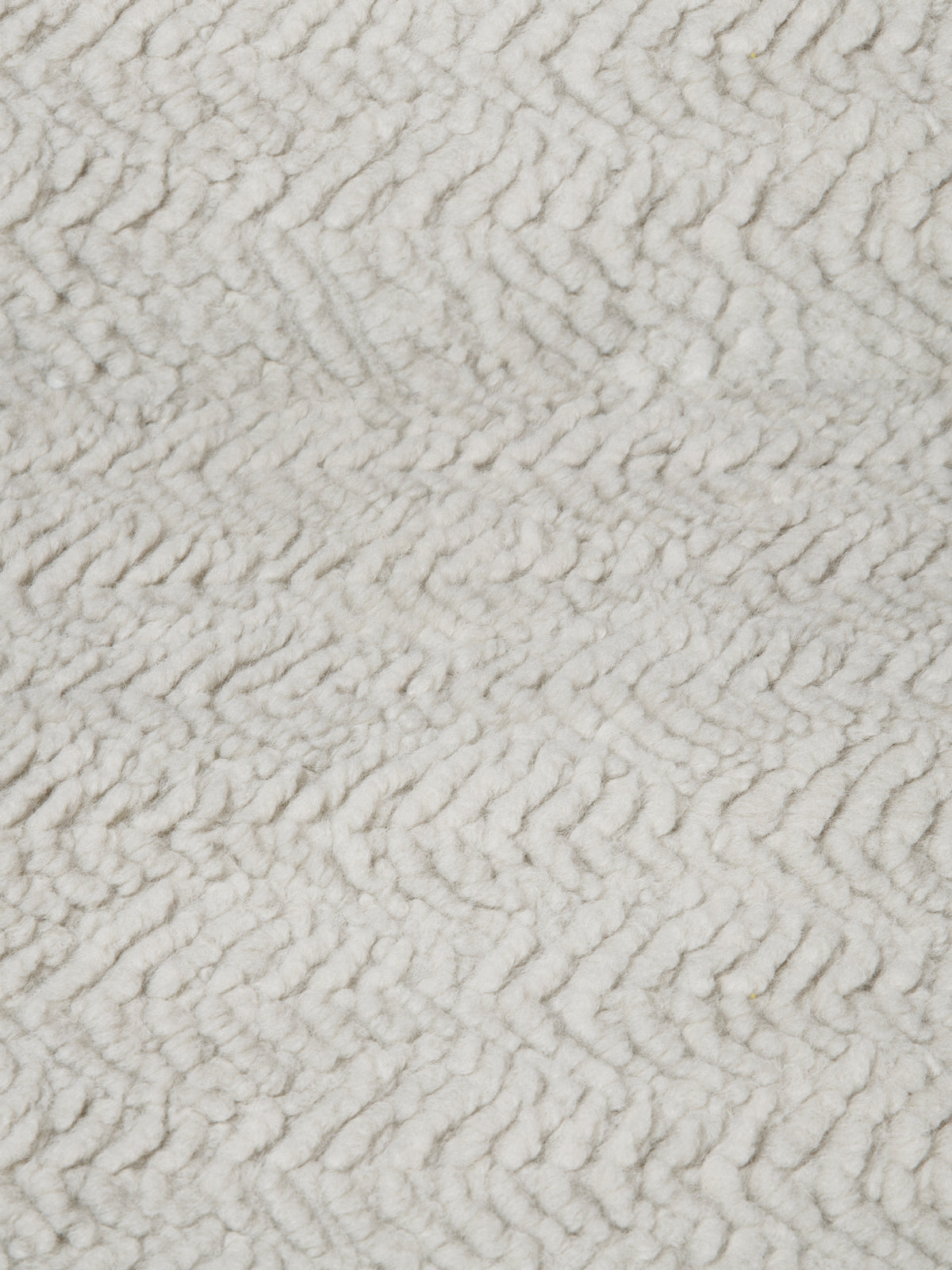 Peace Light Gray Vegan Shearling Rug