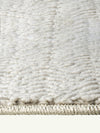 Peace Light Gray Vegan Shearling Rug