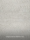 Peace Dark Tan Vegan Shearling Rug