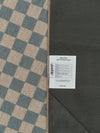 Checks Light Blue New Jute Rug