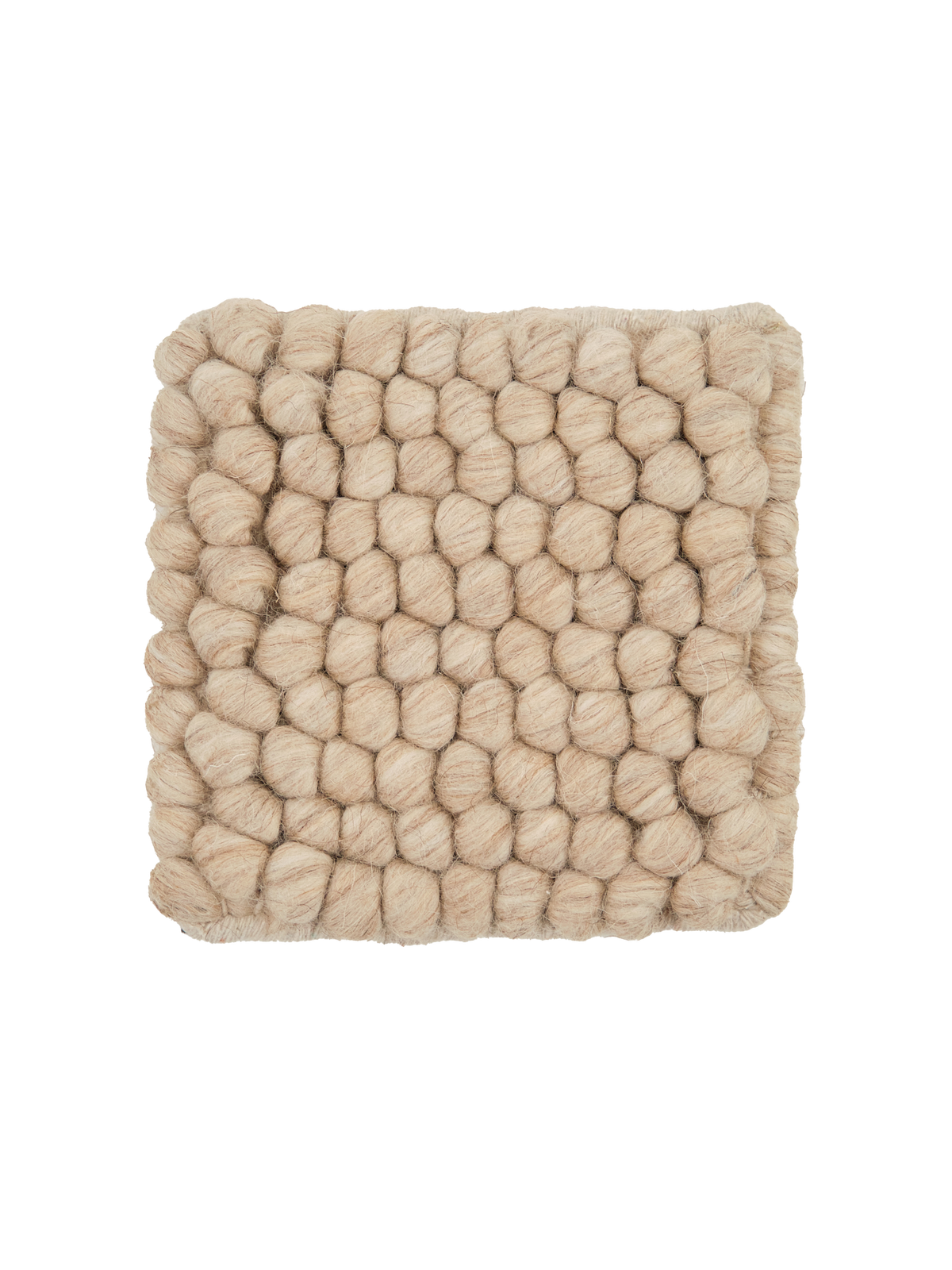 Marlborough Natural Washable Wool Heavy Loop Pile Swatch
