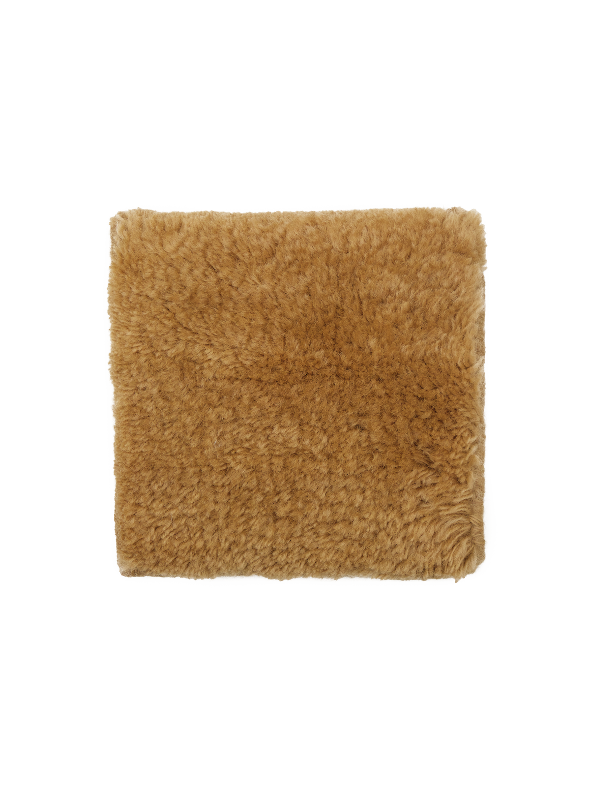 Nelson Dark Mustard Washable Wool Fine Cut Pile Swatch