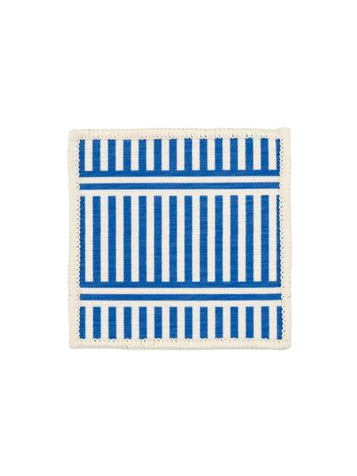 Plinth royal blue chenille swatch