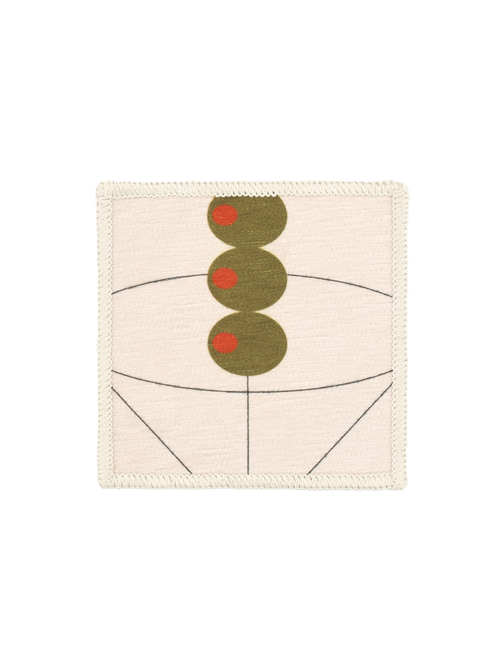 Dry olive chenille swatch